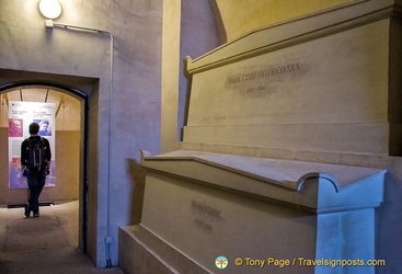 Tombs of Pierre and Marie Curie