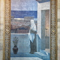One of the paintings by Pierre Puvis de Chavannes. He was the artist commissioned to celebrate the life of St Genevieve