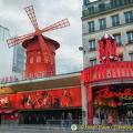 The world-famous Moulin Rouge