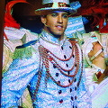 A member of the Moulin Rouge Féerie