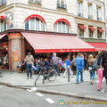 Bar du Marché on the corner of rue de Buci and rue de Seine 