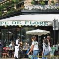 Café de Flore another of the famous St-Germain des-Prés cafés