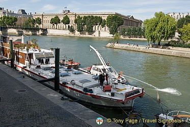 Seine River - working boat