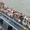 A very packed Seine River Cruise