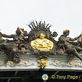 Seine River Cruise sights - Pont Alexandre III