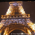 Eiffel Tower at night