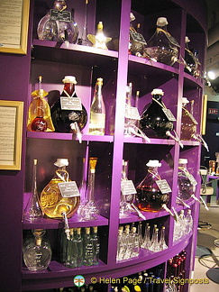 Alcohol display at Lafayette