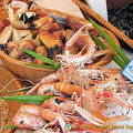 Seafood at Raspail market