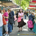 Shopping in Paris - Raspail market