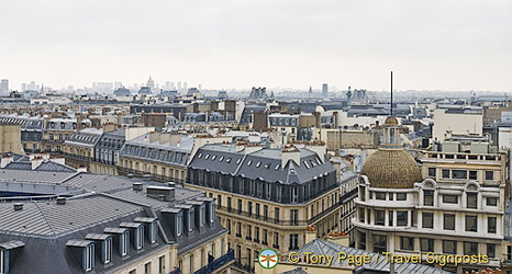Panoramic Paris city views 