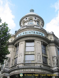 Au Printemps - a Paris department store