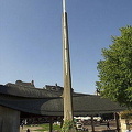 In 1431 Joan of Arc was burned at the stake on this spot [Rouen - France]