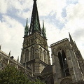 This neo-Gothic cast iron spire was erected in 1876. [Rouen - France]