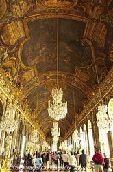 Hall of Great Mirrors where large receptions, royal weddings and ambassadorial presentations were held.