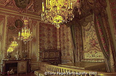 In this room the queens of France gave birth to their royal children in public view 