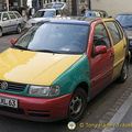 A Colors of Benetton car