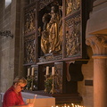 A devotee in Bamberg Cathedral