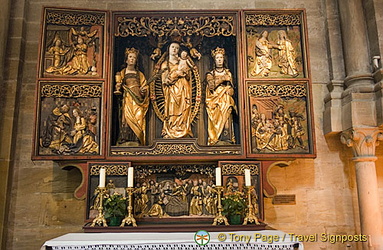 Altar carvings at Bamberg Cathedral