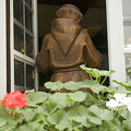 Monk statue, normally associated with breweries