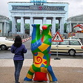 Brandenburg Gate under renovation