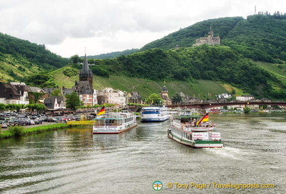 Bernkastel on the Mosel River