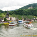 Bernkastel on the Mosel River