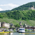 View of Bernkastel and the Burg Landshut