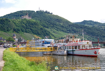  Bernkastel river boat moorings