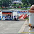 Ticket booth for Mosel River cruises