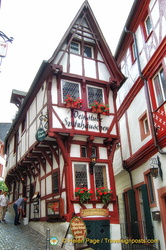 The Pointed House or Spitzhäuschen - one of Bernkastel's most photographed attractions