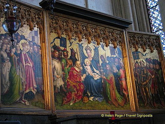 Altarpiece of the Three Kings by Stephan Lochner