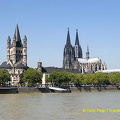 Groß St. Martin and Cologne Cathedral