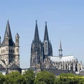 Groß St. Martin and Cologne Cathedral