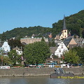 The town of Linz as seen from our Rhine River Cruise