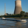 Power plant along the Rhine