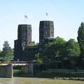The Remagen Bridge towers are now home to the Friedensmuseum