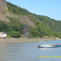View of the Remagen bridge towers