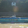One of the many pleasure boats plying the Rhine