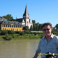 Tony against the most famous site of Unkel