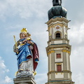 The tower of Grabkirche - St Peter and Paul church