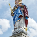 Statue of the Virgin Mary on Luitpoldplatz