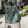 Rosa the sow - a reminder of a pig market that used to be held here