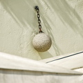 A stone ball at the Old Town Hall was a medieval torture device