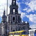 Tower of Hofkirche - Baroque royal church