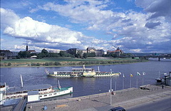 Elbe River paddle steamers
