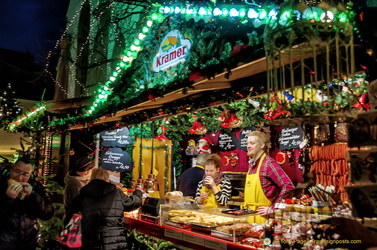 Freiburg Christmas Market Stall