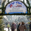 Leipzig Christmas market on the market square