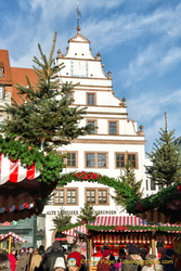 Christmas market at Old Leipziger Platz