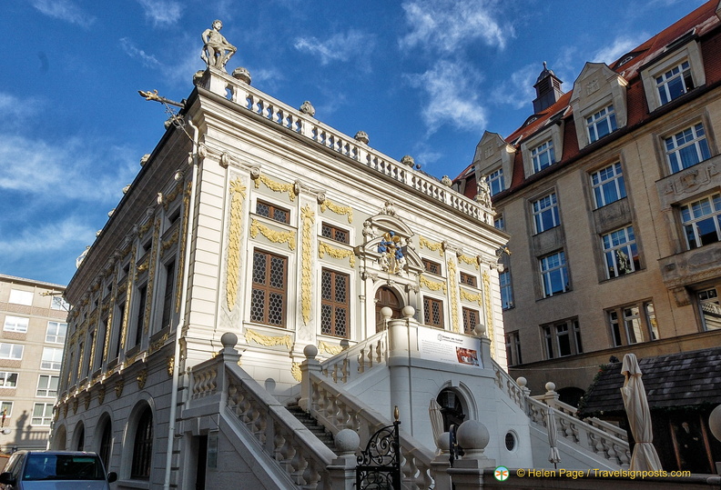 The Old Leipzig Bourse (1916 visits) Leipzig Alte Handelsbörse or Old Stock Exchange on Naschmarkt The Old Leipzig Bourse