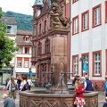 Löwenbrunnen (lion fountain) on University Square is a popular meeting place